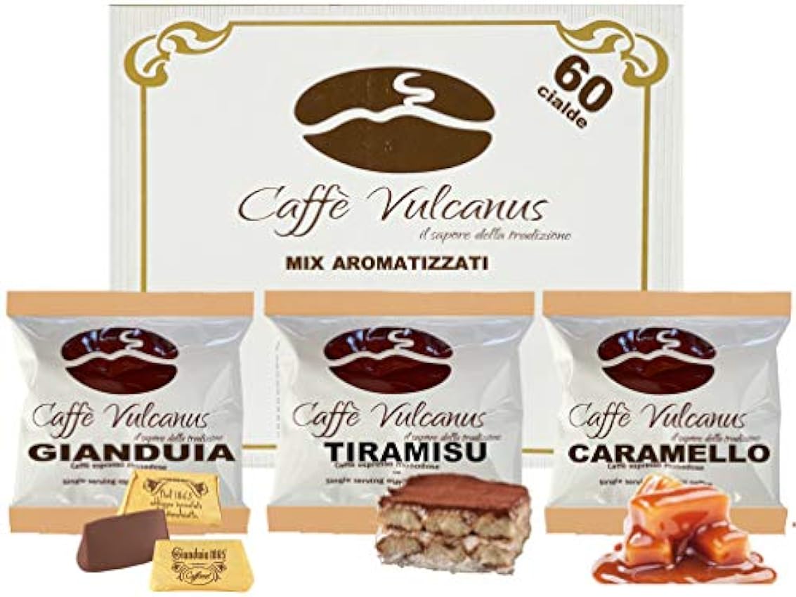 Caffè Vulcanus - Kit degustación 60 monodosis de café a