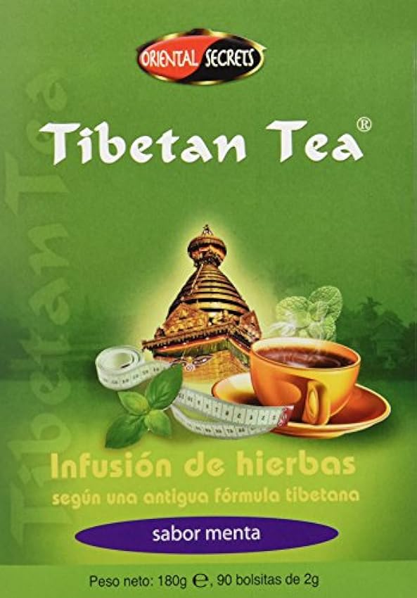 Tibetan Tea Infusión de Hierbas Menta - 90 bolsitas IZh