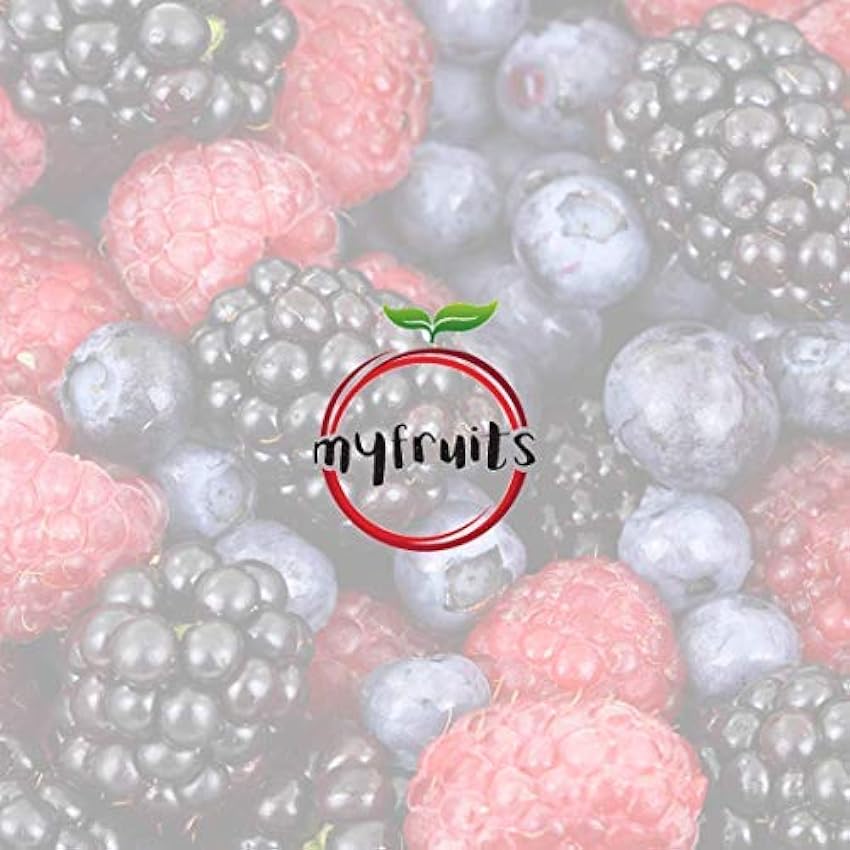myfruits Polvo de fresa liofilizada, 50 g, 100% fresas secas y molidas, polvo de fruta para batidos, batidos y yogur niPeOC3b