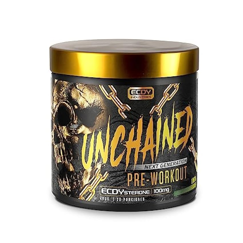 UNCHAINED® - Pre Workout Booster con Ecdysterone | 20 P