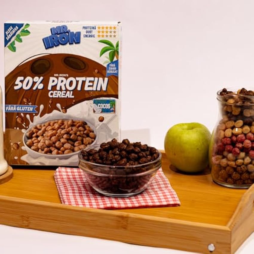 MR.IRON Coconut Gluten Free Protein Cereal 250 G 1 Pack lqwrW2tx