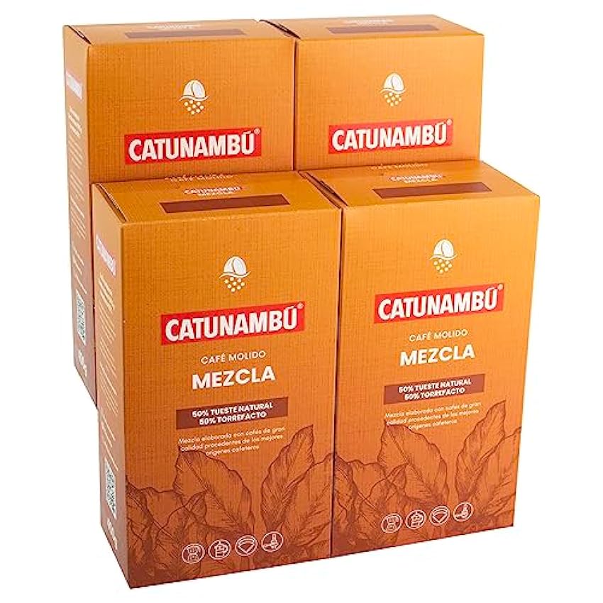 Catunambú Molido mezcla Pack 4 of 400g ibgErKWo