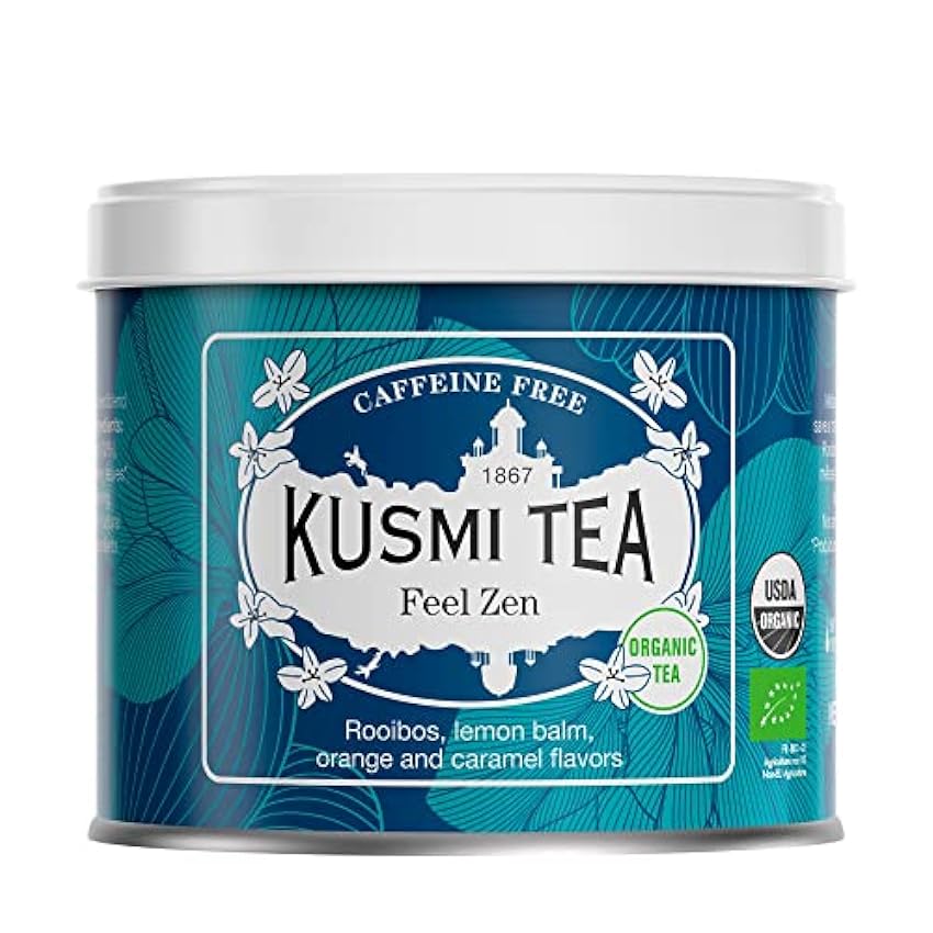 Kusmi Tea - Infusión Feel Zen orgánica - Mezcla de Plan
