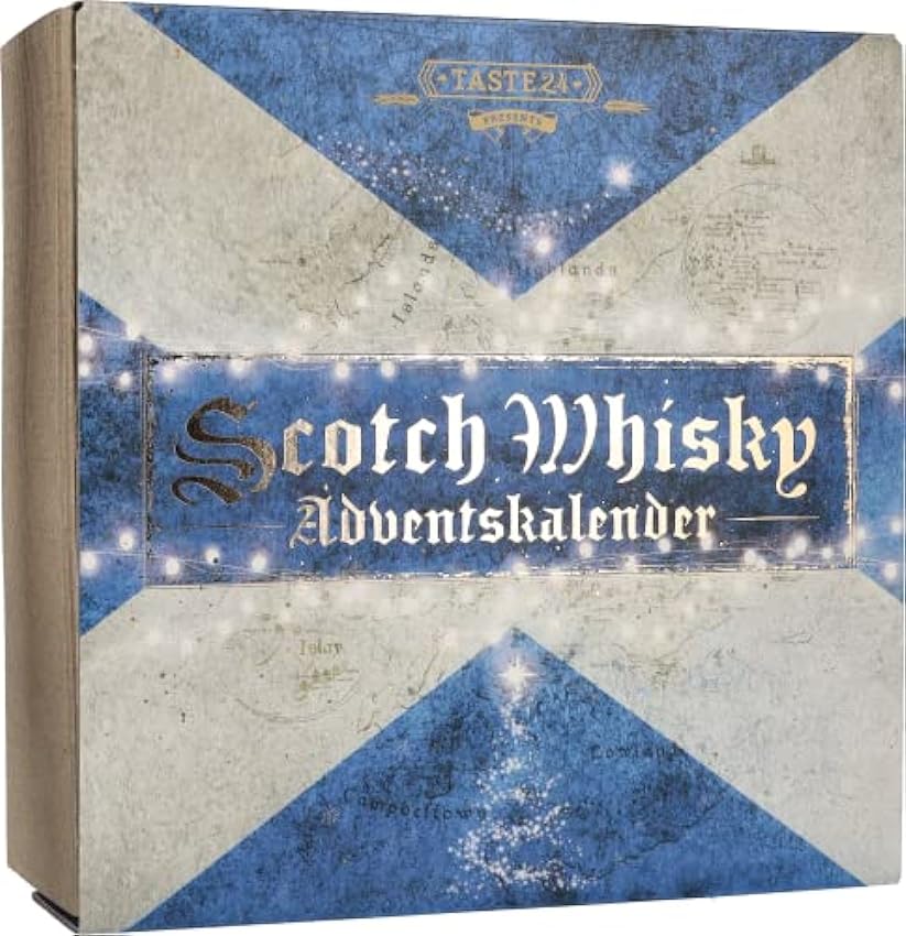Scotch Whisky Adventskalender 48% Vol. 24x0,02l Advents
