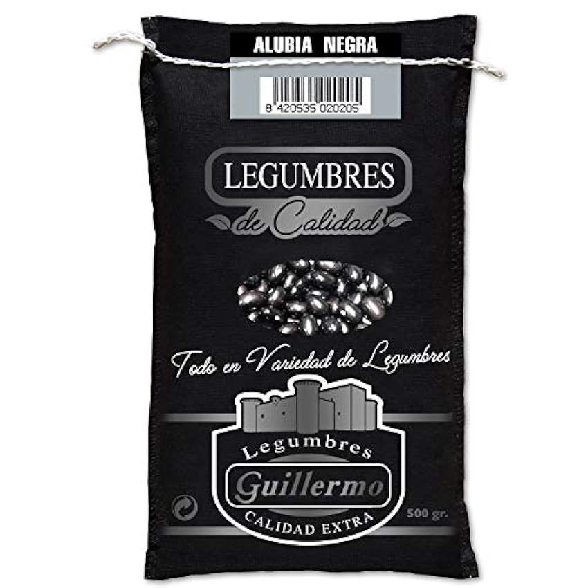 Guillermo | Alubia negra - Saco 500 g. | Gourmet | Cali