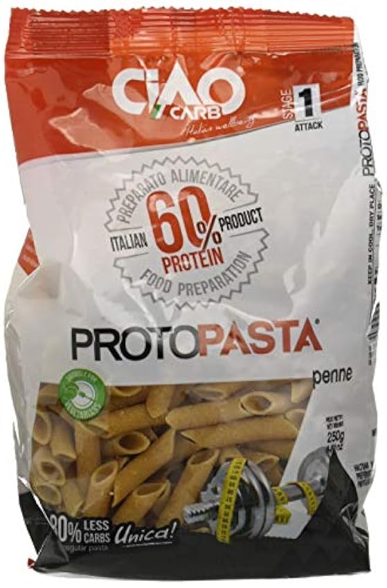 Pasta CiaoCarb Protopasta Fase 1 Penne 250g NbfLSIrH