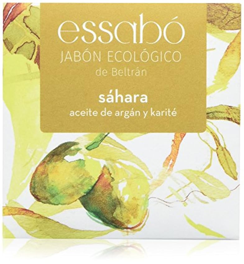 Essabó Jabón Artesanal Sahara Eco - 3 Paquetes de 120 g