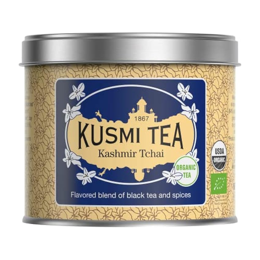 Kusmi Tea - Kashmir Tchaï Bio - Té negro y especias asi