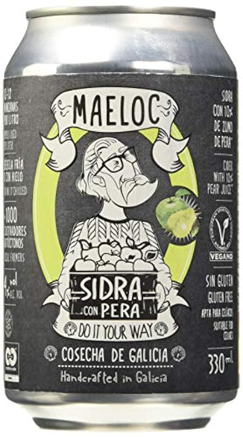 Maeloc Sidra con Pera Lata - 330 ml j4sSixkJ