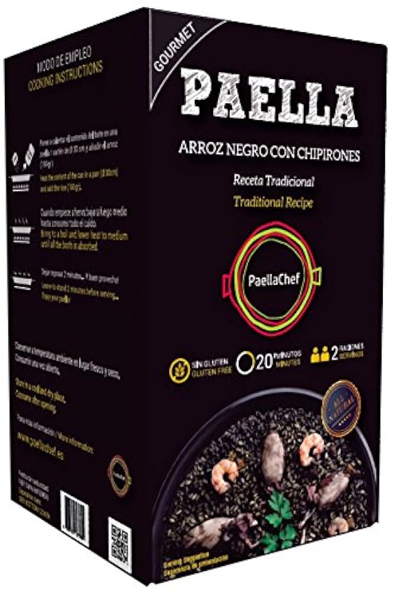 PAELLA CHEF - ARROZ NEGRO - Auténtica Paella, cocina fá
