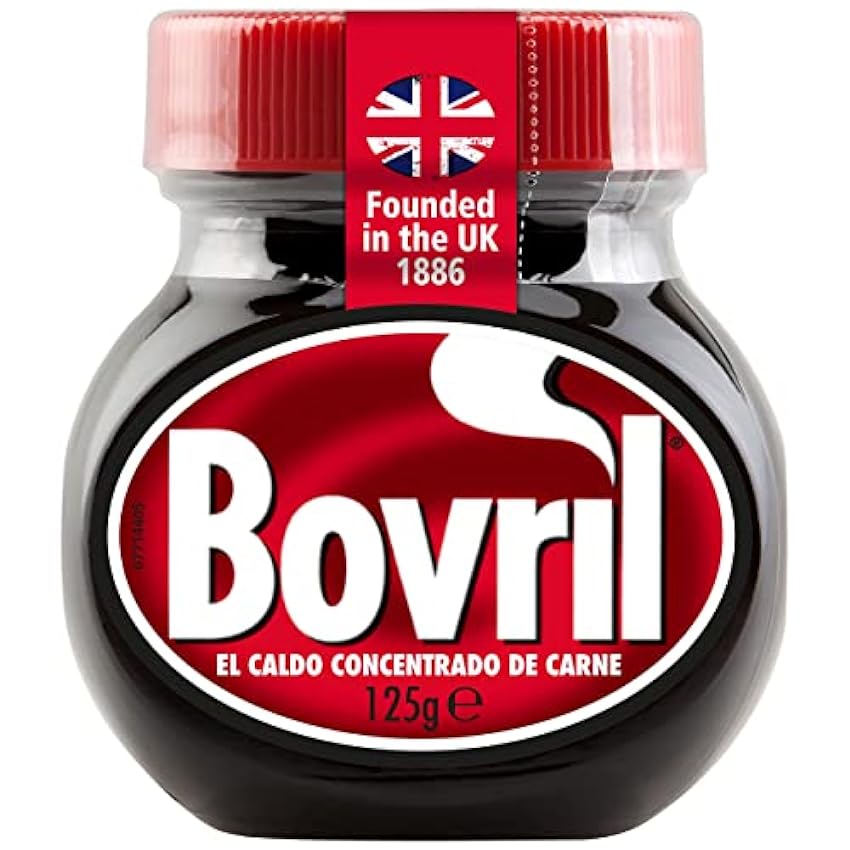 Bovril - Salsa Bovril Original, Concentrado de Carne Líquido, Condimento para dar Sabor a Carnes, Disolución Instantánea - Pack 12 x 125 g JUVaSwS0
