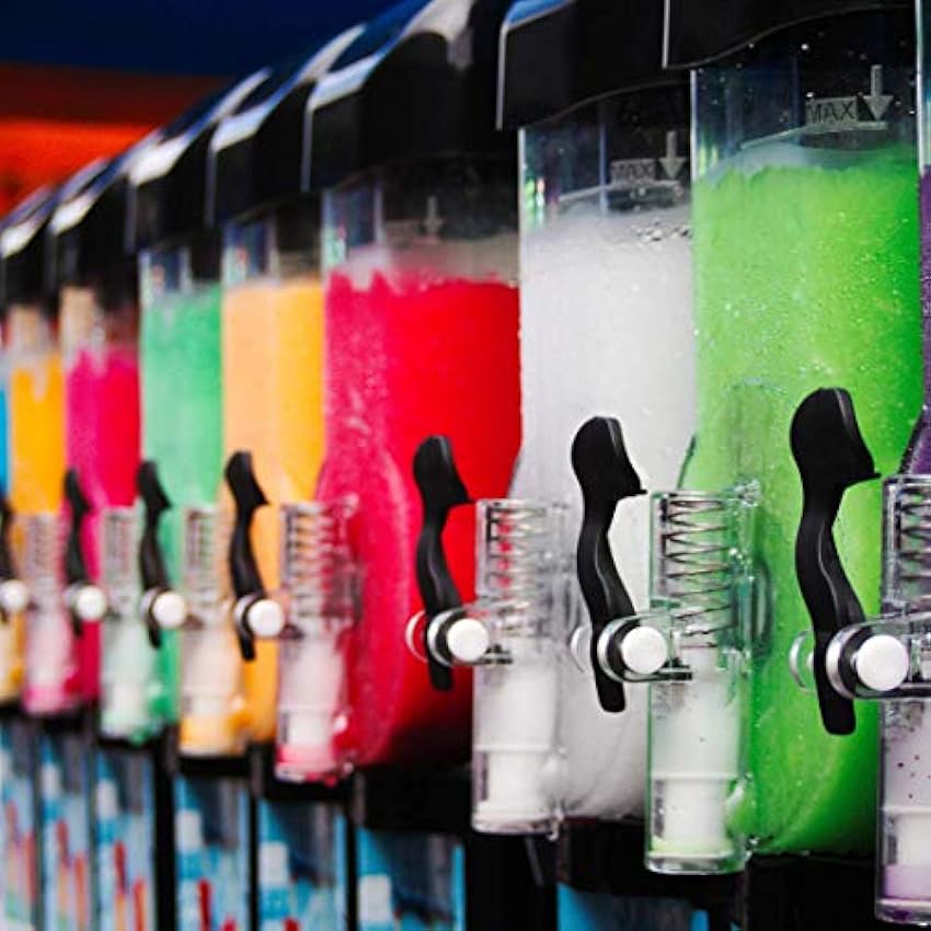 Sirope Rainbow Slush SIN AZO | gusto cola | Concentrado para Slushy Maker máquinas de granizados máquinas de hielo bebidas 1:5 KsEDkXr1