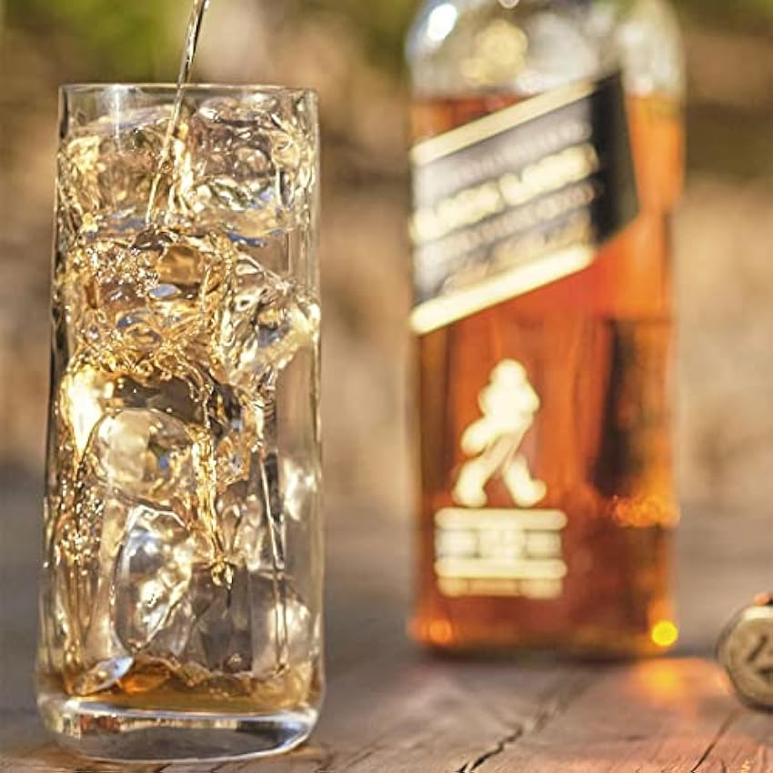 Johnnie Walker, Black label, Whisky escocés blended 12 años, 700 ml PIwEfjyr