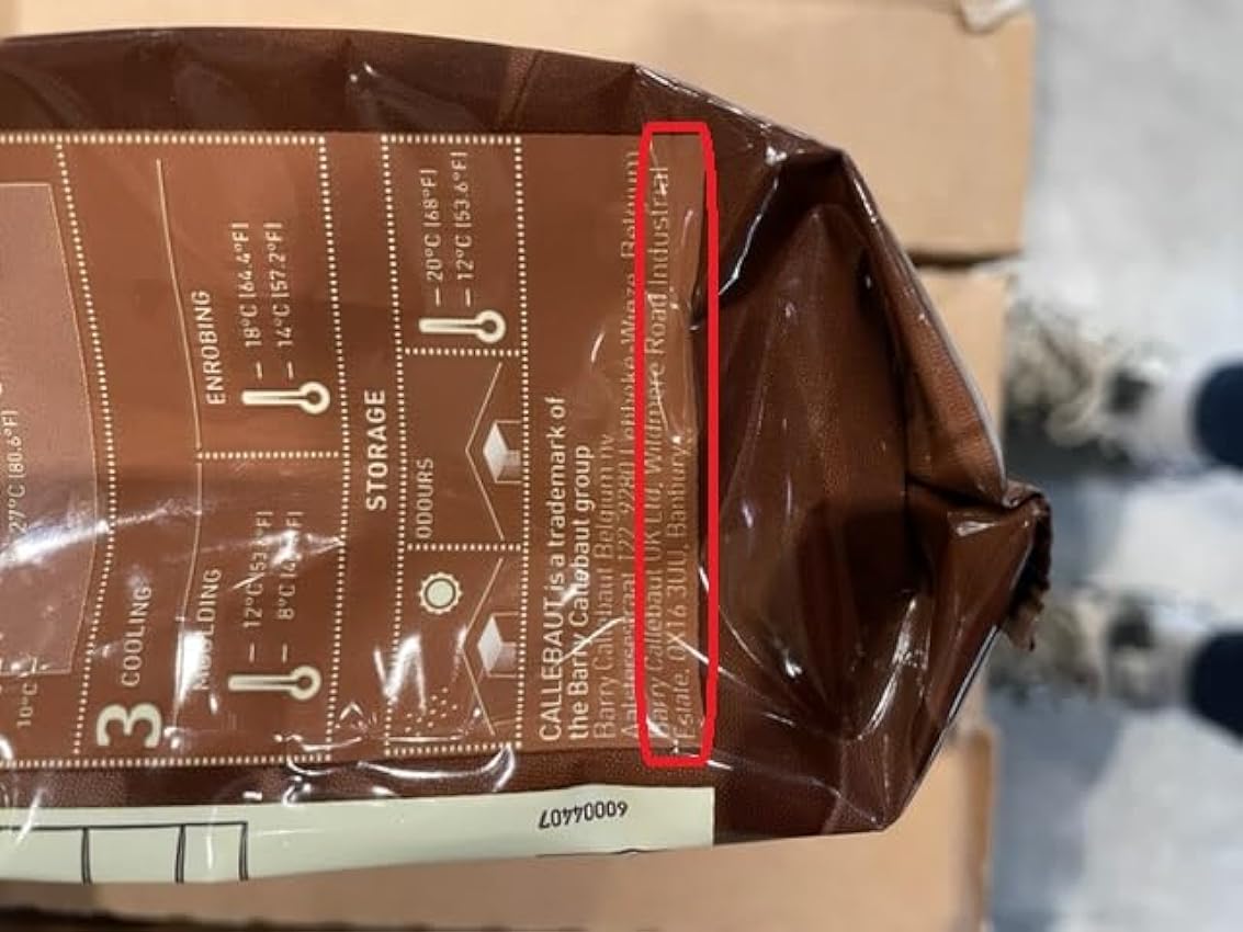Chocolate con leche en gotas 33,6% Callebaut en bolsa 400 gramos GdLqLGMh