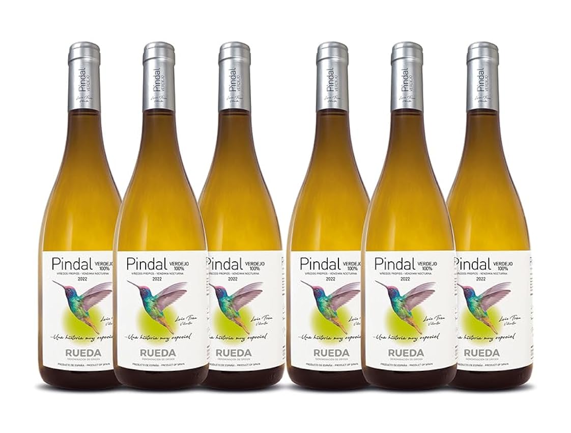 Pindal - Vino Blanco - Verdejo 100% - Viñas Viejas - D.O Rueda - Premiado - Ideal Para Ocasiones Especiales (3) jIf3bwHP