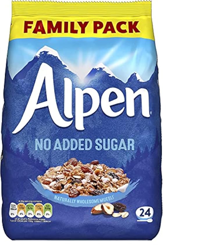 Alpen Muesli Sin Azúcar Añadido (1,1 Kg) GSNQtncl