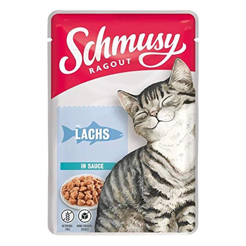 Schmusy Ragout mit Lachs in Sauce 100g (Menge: 22 je Be