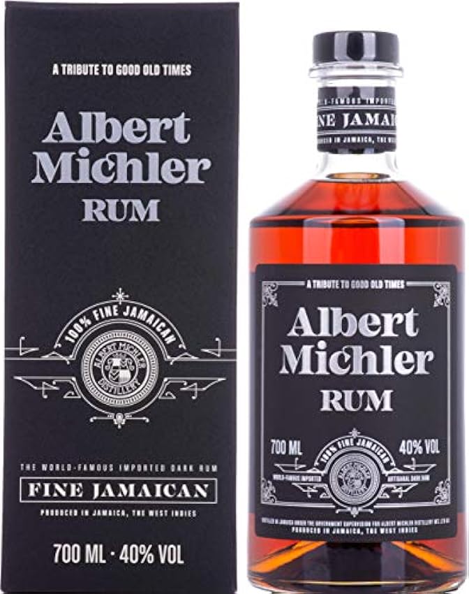 Michlers 100% Fine Jamaican Artisanal Dark Rum 40% Vol.
