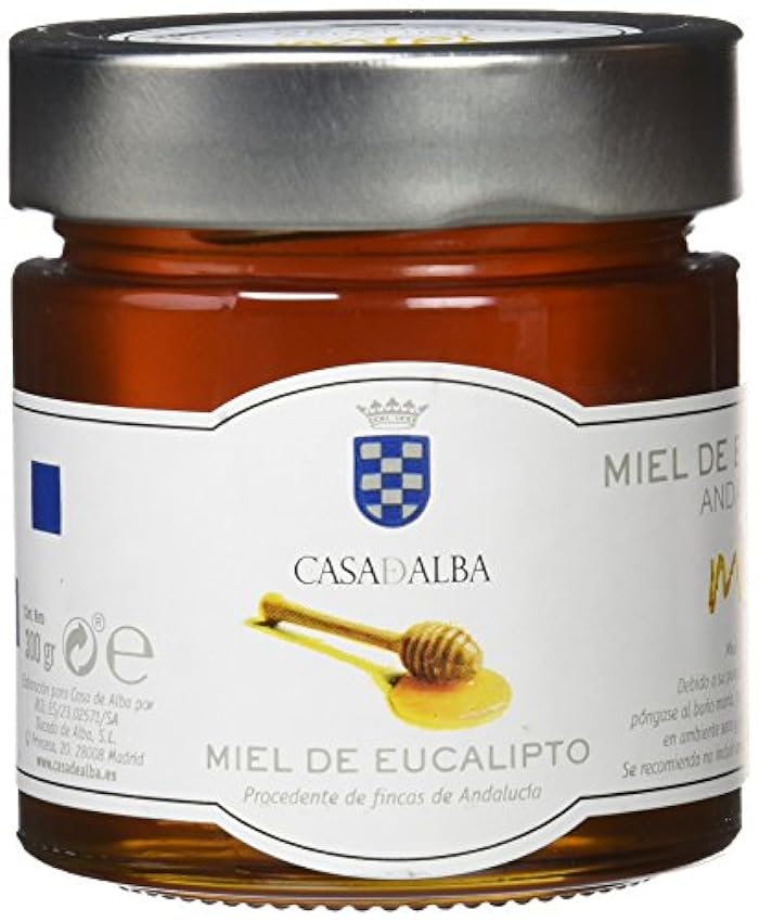 Casa de Alba Fine Food Miel de Eucalipto - 2 Paquetes de 300 gr - Total: 600 gr fl0ITXdi