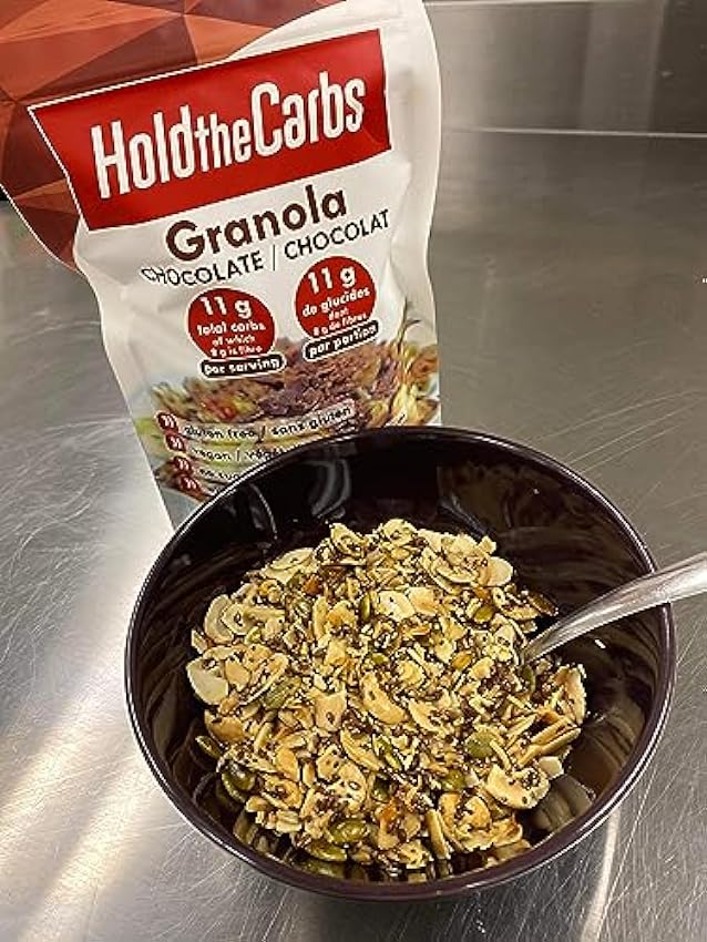HoldTheCarbs - Low Carb Granola Low Carb Granola - Chocolate 300g MpJjPr1a