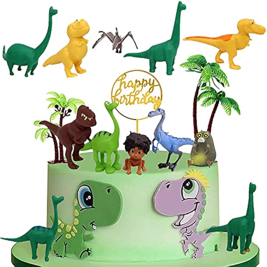 MEZHEN Decoración para Tartas de Dinosaurios Cumpleaños