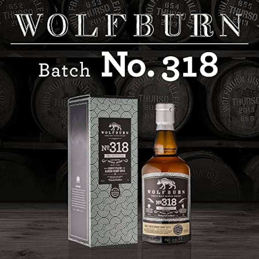Wolfburn N°318 Single Malt Small Batch Release 46% Vol. 0,7l in Giftbox ndS5nGQ4