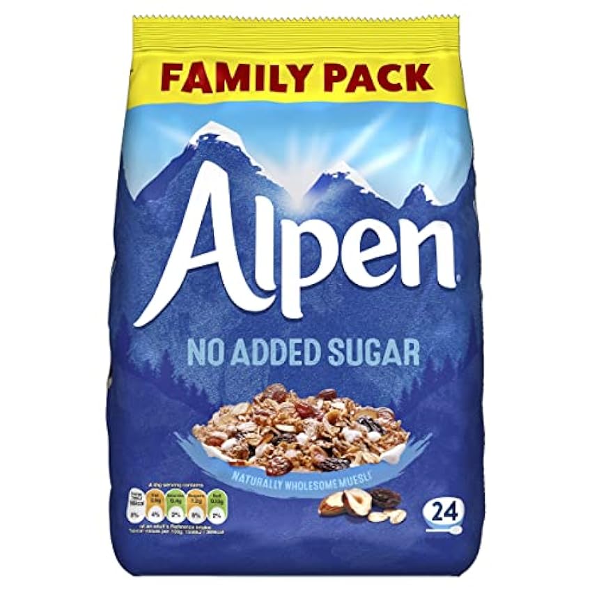 Alpen Muesli Sin Azúcar Añadido (1,1 Kg) GSNQtncl