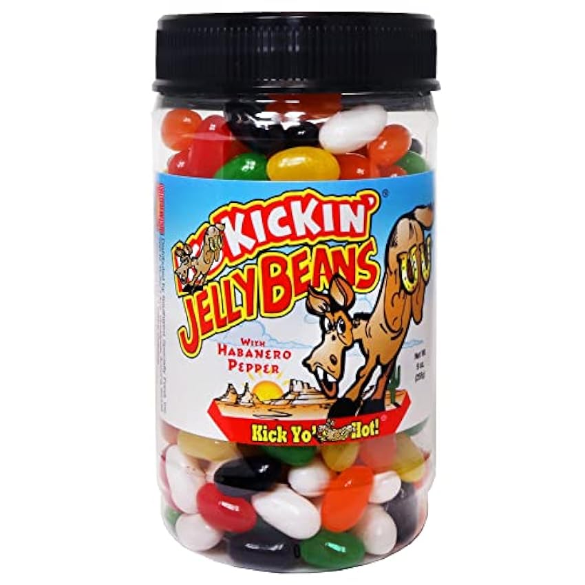 KICKIN´ Premium Gourmet Hot Spicy Jellybeans con H