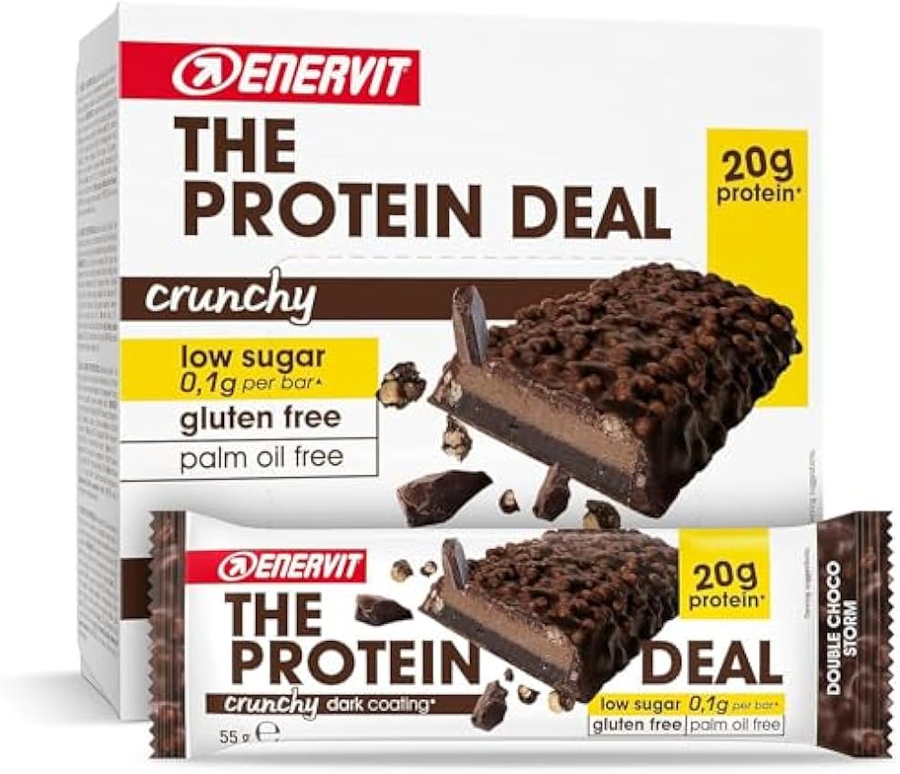 Enervit The Protein Deal Crunchy Double Choco Storm, Ba