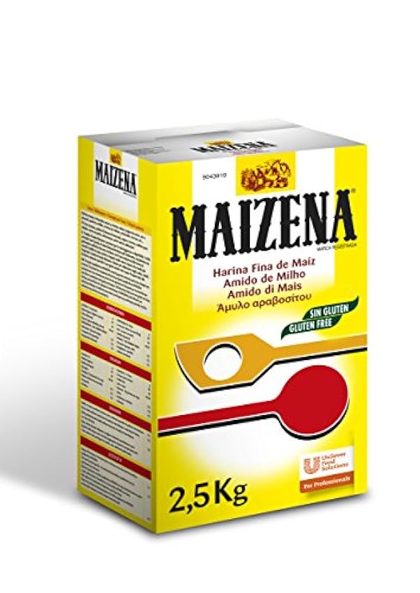 Maizena Harina Fina de Maíz Espesante Caja 2,5 kilogram