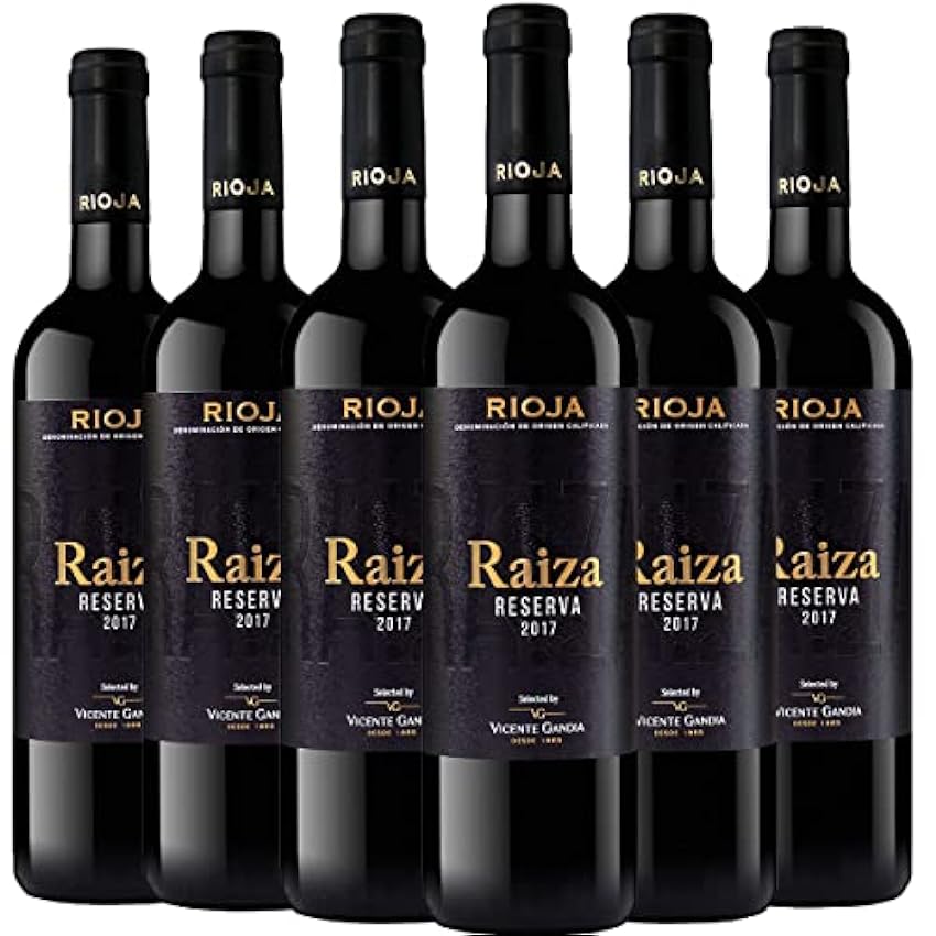 Raiza Reserva Vino Tinto D.O. Ca Rioja 6 Botellas - 750