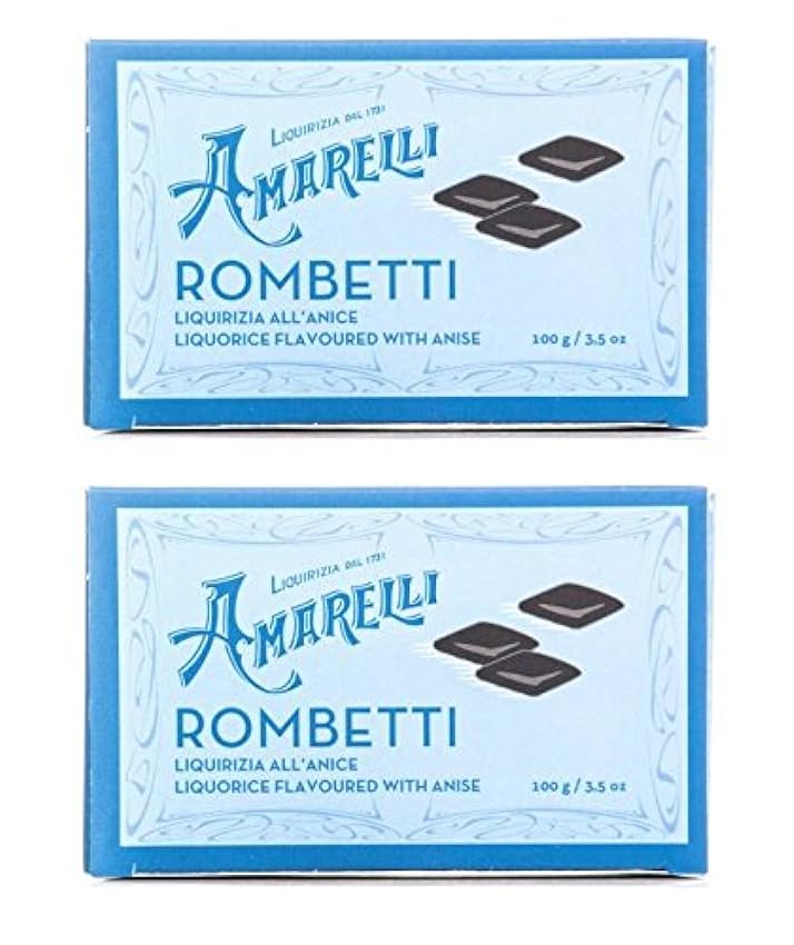 Amarelli - Regaliz Rombetti - Rombitos De Regaliz Con A