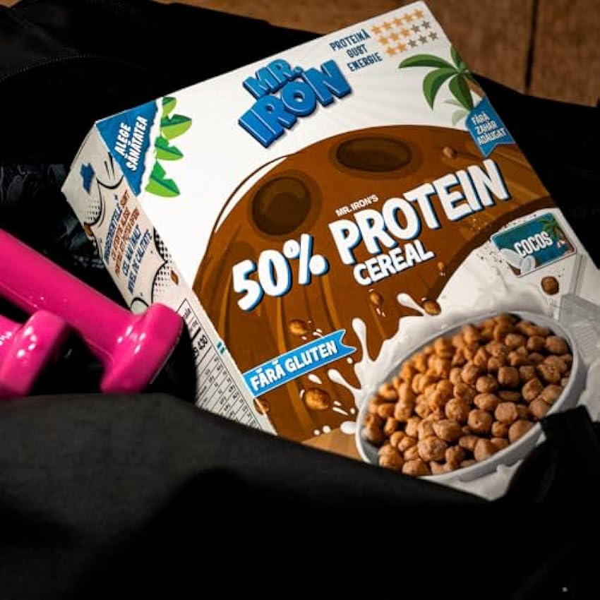 MR.IRON Coconut Gluten Free Protein Cereal 250 G 1 Pack lqwrW2tx