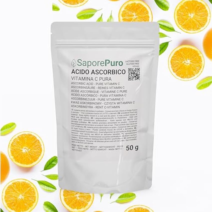 Vitamina C pura en polvo - ácido ascórbico 50 gr FJmJcT