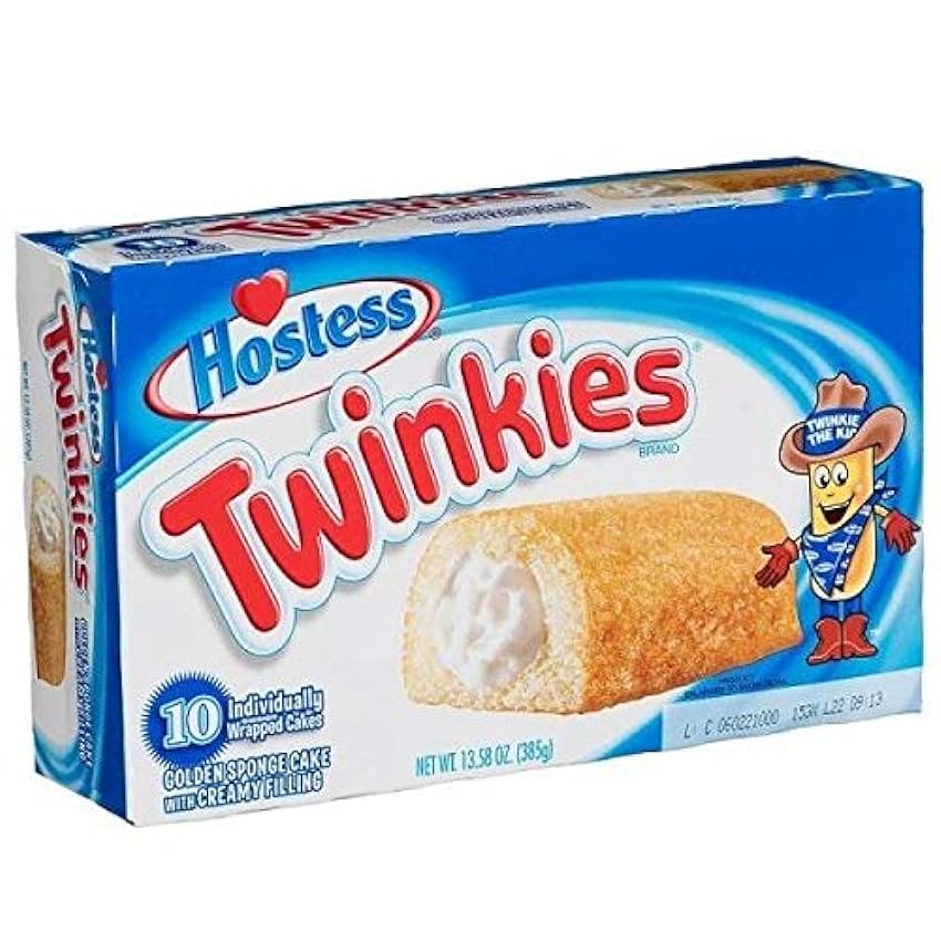Hostess Twinkies 385 g (Pack of 1, Total 10 Cakes) nwFP