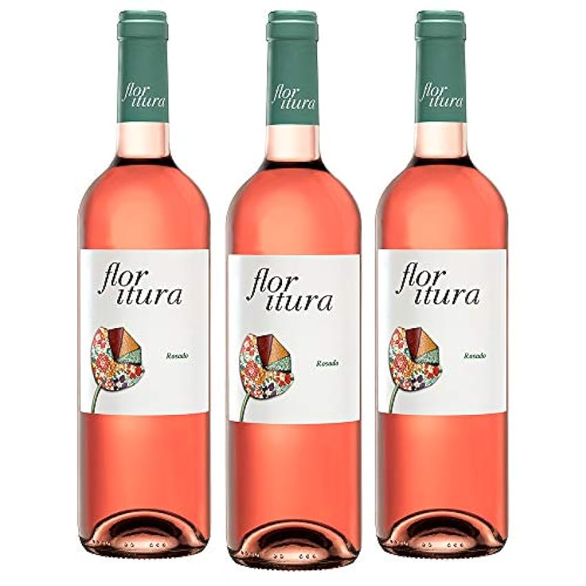 Flor Itura Vino de la Tierra Vino Rosado Caja WEB de 3 Botellas 75 cl ipPJ4Lhy