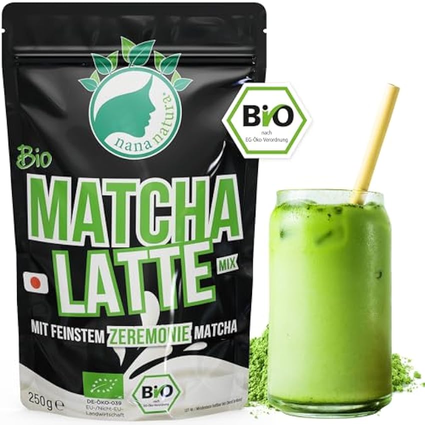 NanaNatura´s Matcha Latte Instant Polvo Organico –