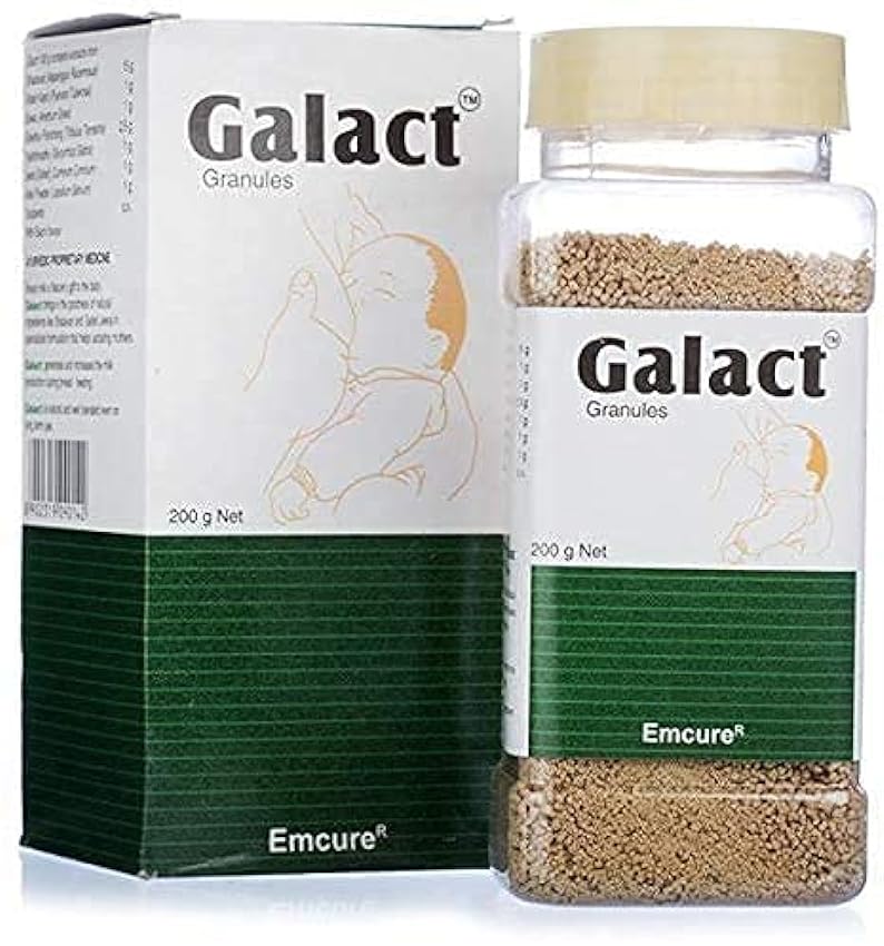 Galact Will and Weaves Pack de 2 gránulos Elaichi 200 gm más puro de ingredientes naturales para lactónico 100% ayurvédico lAn6o8uL
