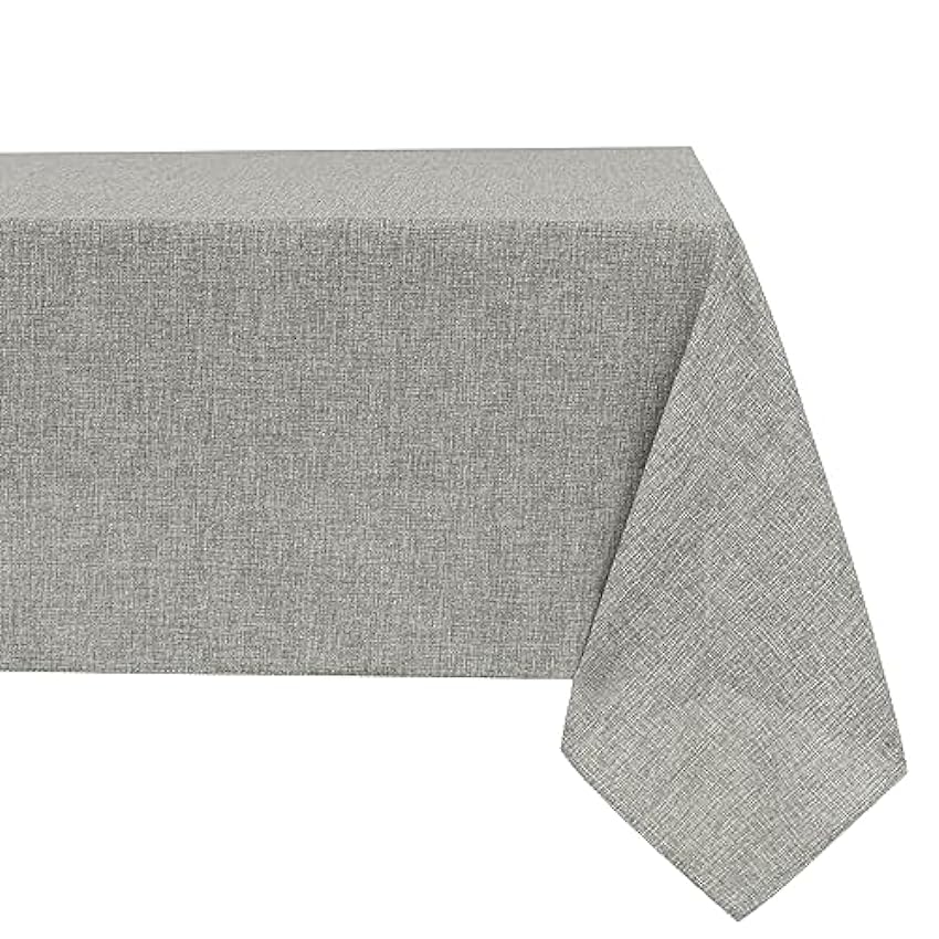 mosayt Finto Linen Tablecloth,140 x 240, Caramello H9rY