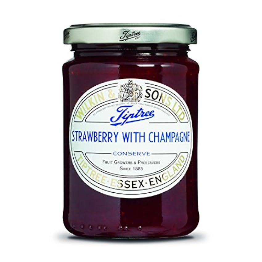 Tiptree Strawberry with Champagne 340 g (order 6 for trade outer) JRPlyTQy