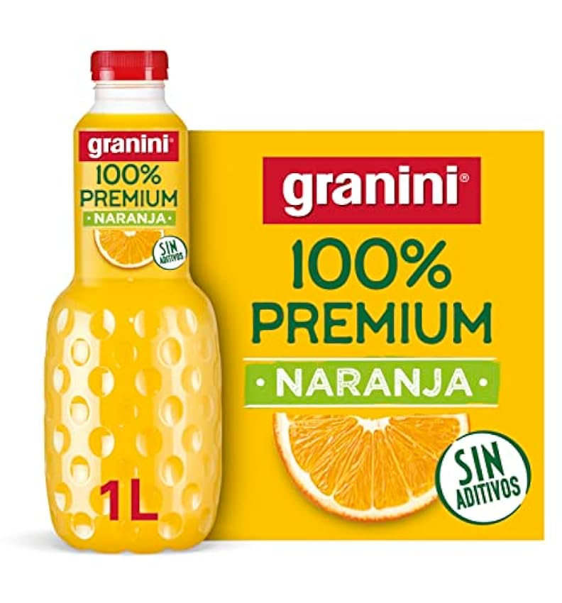 Zumo de Naranja Sin azúcares añadidos Pack 6 x 1L Granini 100% Fruta lE9KSKlv