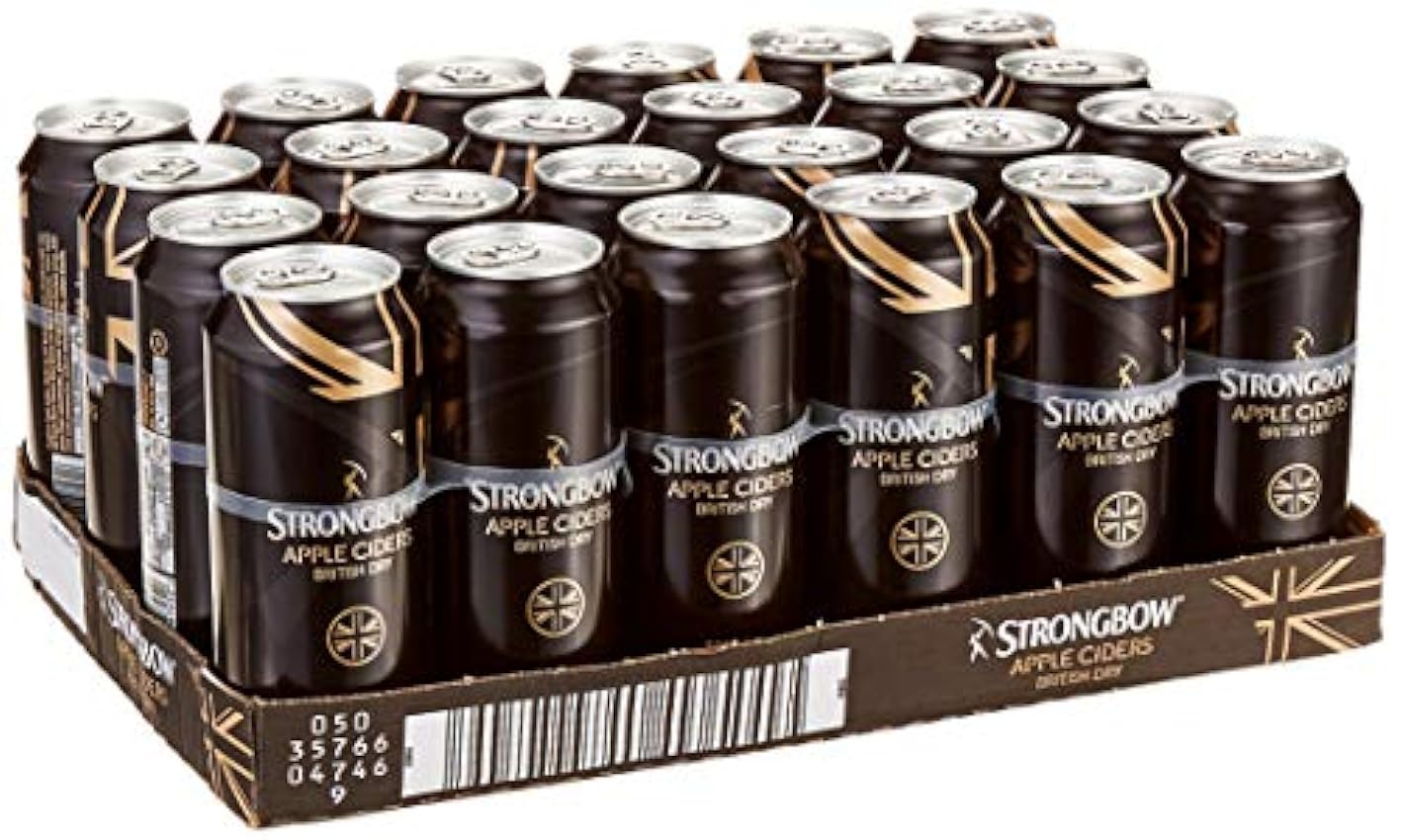 Strongbow Cider British Dry drink - 24 x 0.5 l MOjlHnjw