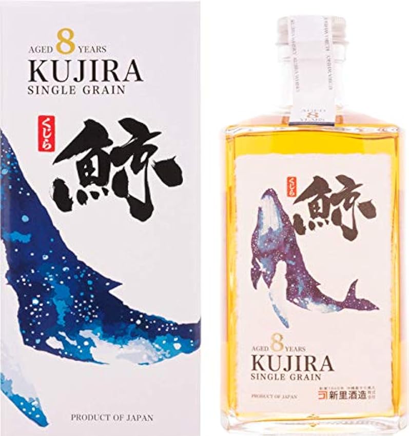 Kujira 8 Years Old Single Grain Whisky 43% Vol. 0,5l in Giftbox myBH8Qt3