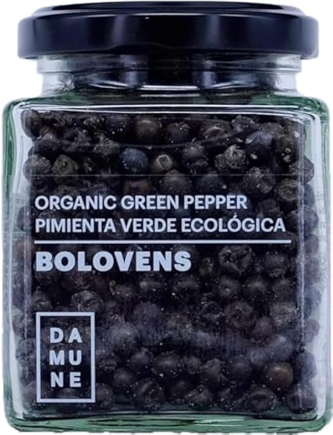 Pimienta Verde Ecológica de Bolovens Premium en grano - 100g oCSjdlsh