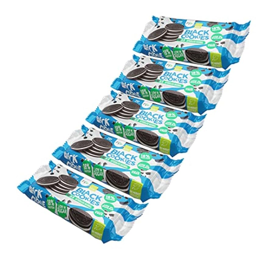 Protella Black Cookies 70gr Snack proteico y saludable (5) foejy9Nu