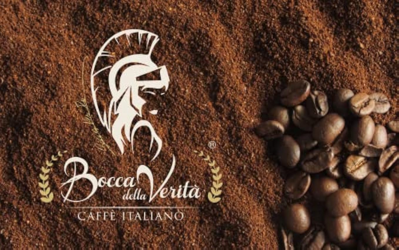 BOCCA DELLA VERITA - Café Italiano en Grano AMO ROMA GOURMET 50A/50R en Bolsa de 250 Gramos Con Válvula de Protección KRxp68ch