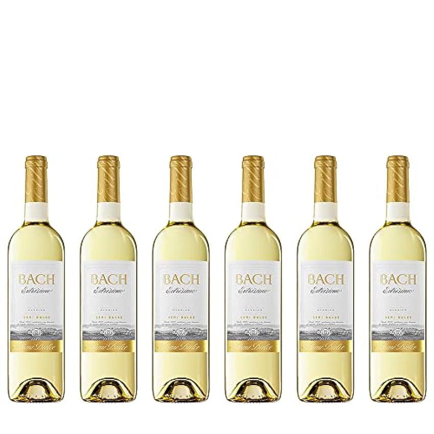 BACH Viña Extrísima - Vino Blanco Semidulce - 6 botellas 0,75 L MvvZpuRn