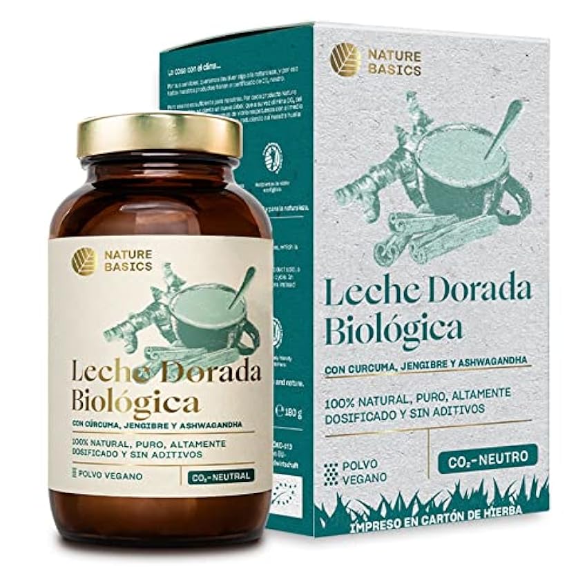 Leche Dorada Orgánica - 180 g en polvo/Leche Dorada con