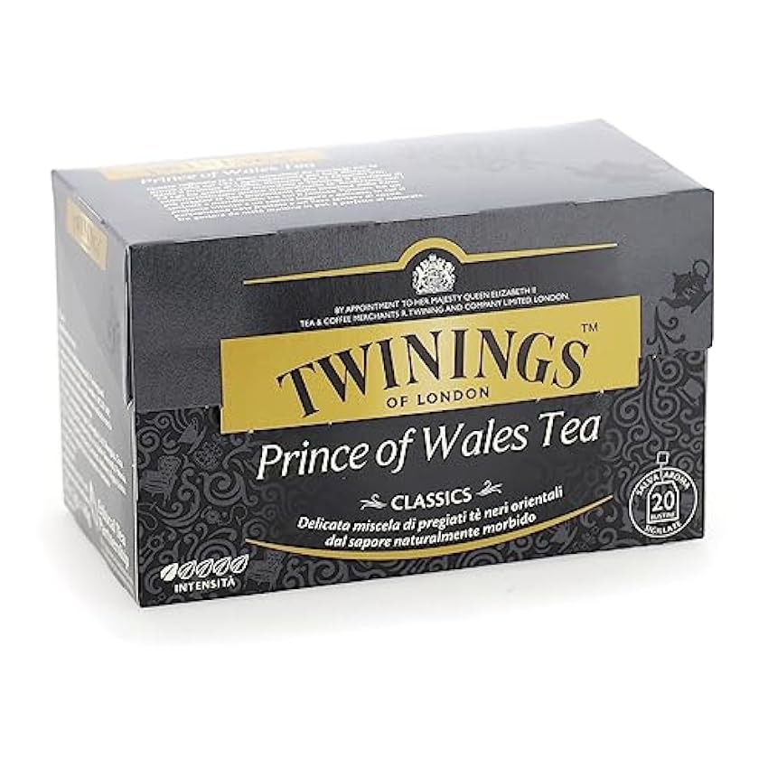 Twinings - T Prince Of Wale, 2 paquetede de 25 Bolsitas