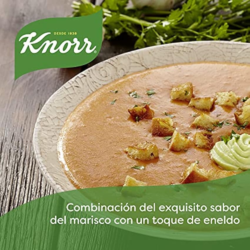 Knorr Crema Gourmet Marisco y Eneldo 63g - Pack de 23 FyUEOBmN
